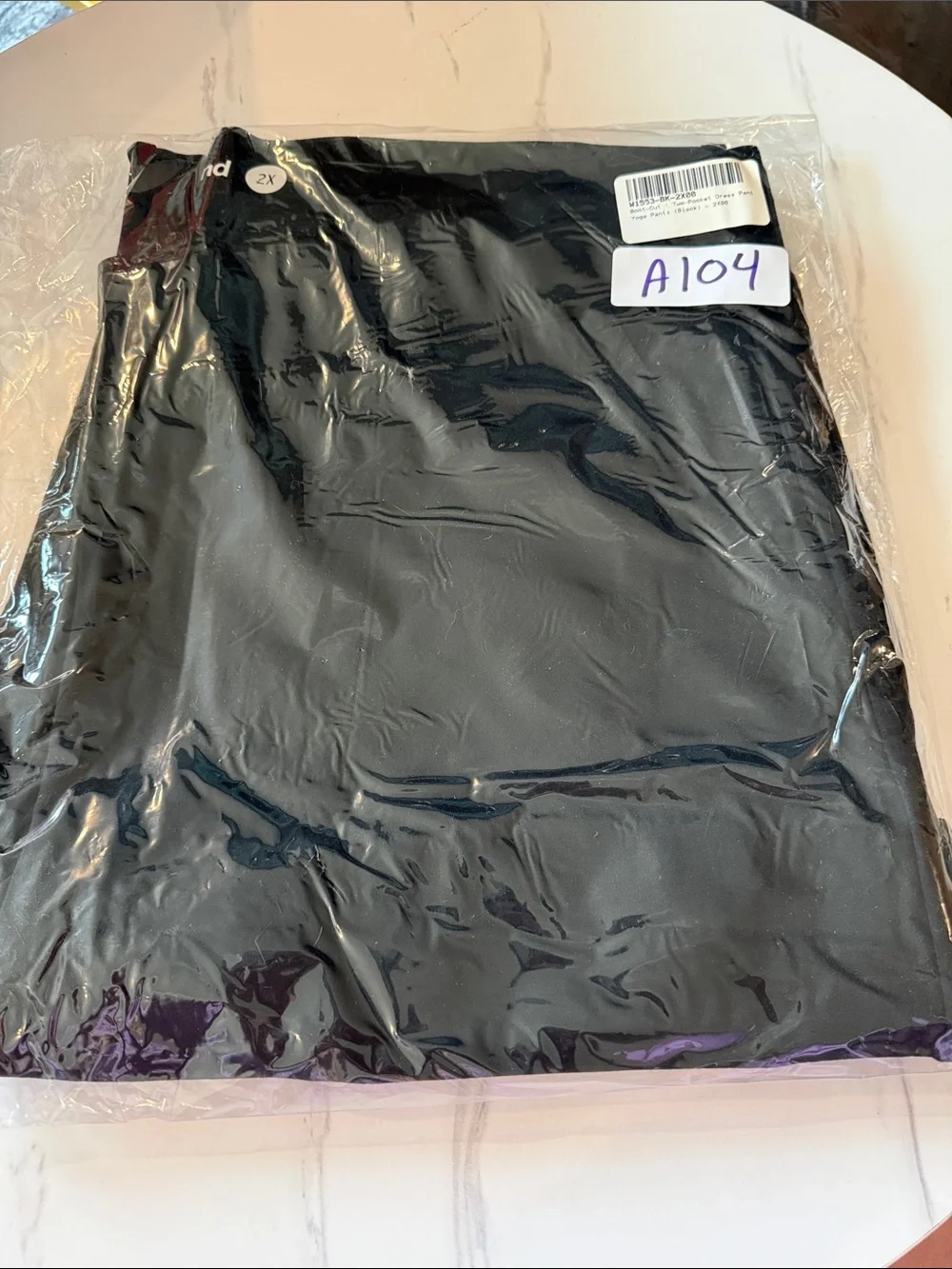 New Betabrand Black Two Pocket Dress Pant Yoga Pants 2X